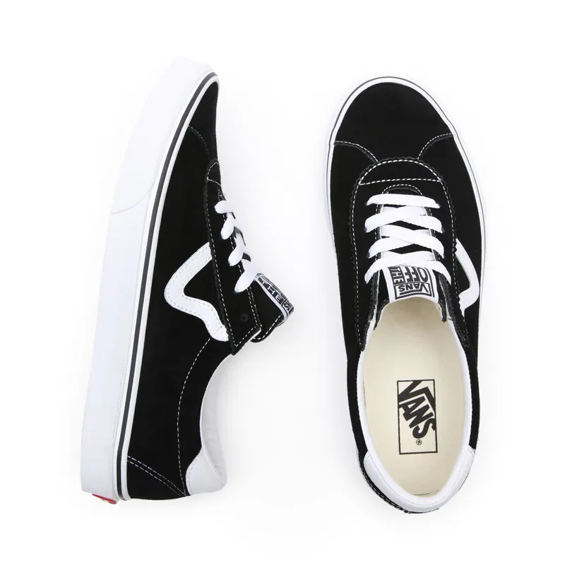 Vans Sport Suede Black Black/White (VN0A4BU6A6O)