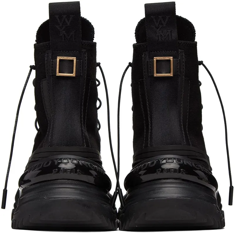 Wooyoungmi Black Double Lace 621Black 621B (M223SU01)