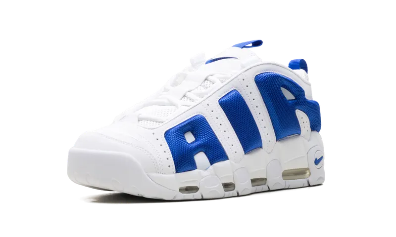 Nike Air More Uptempo Low “White Hyper Royal” (FZ3055-101)