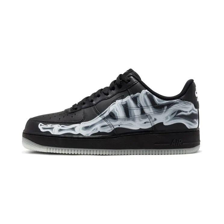Nike Air Force AF 1 ‘Black Skeleton’ (2019) “Black” (BQ7541-001)