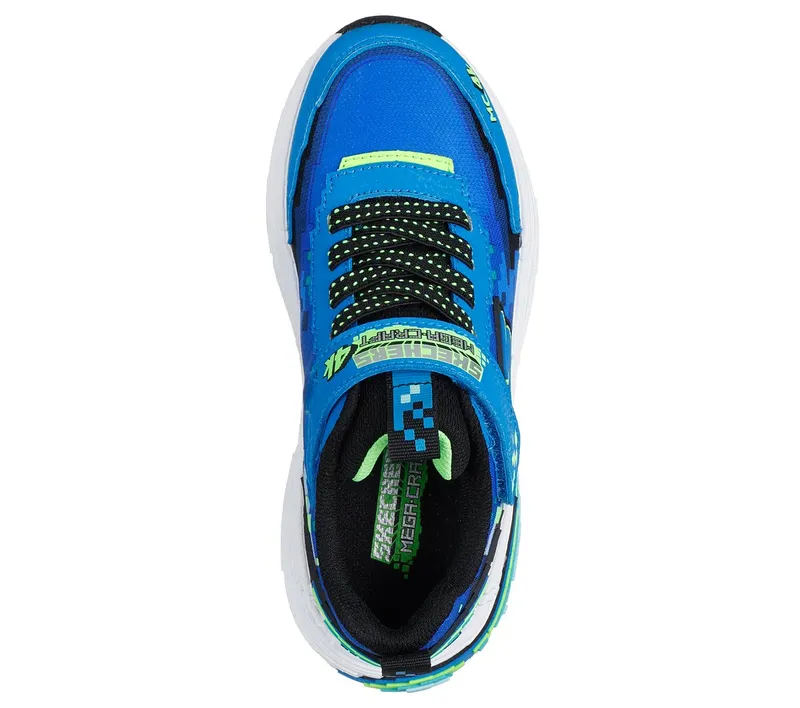 Skechers Mega-Craft 4K Sneaker Blue/Limoen