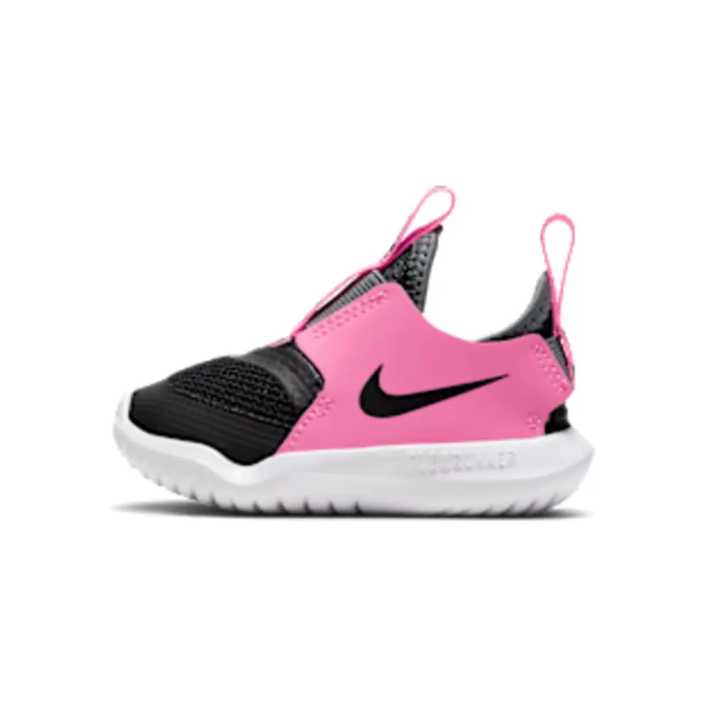 Nike Flex Runner “Black / Pink Glow / Smoke Grey” (AT4665-011)