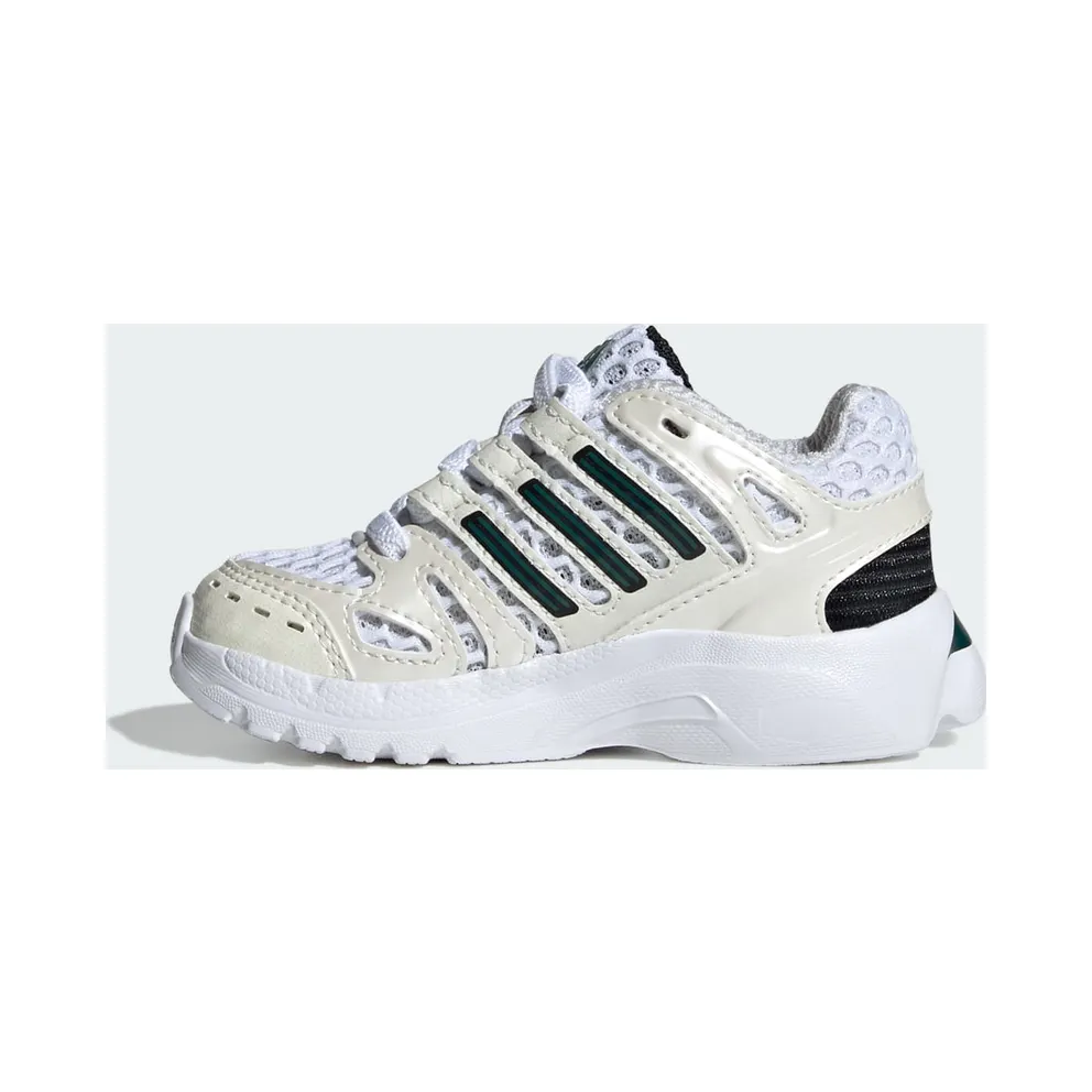 Adidas ADISTAR CONTROL 5 ELASTIC LACE Shoes Cloud White / Rich Green / Core Black (KJ9736)
