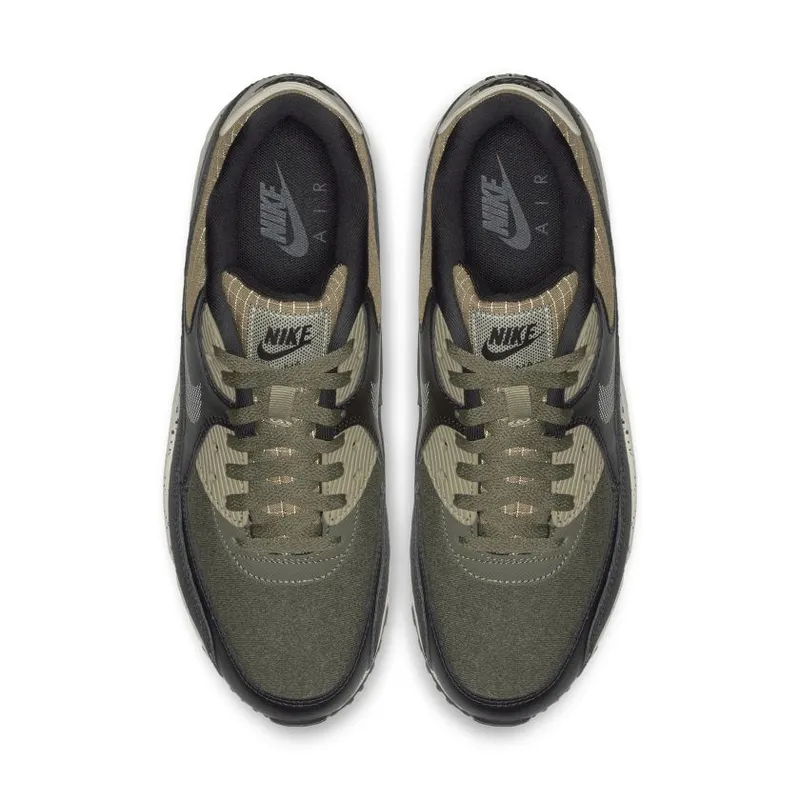 Nike Air Max 90 Neutral Olive Black Neutral Olive/Anthracite-Light Cream-Black (700155-203)