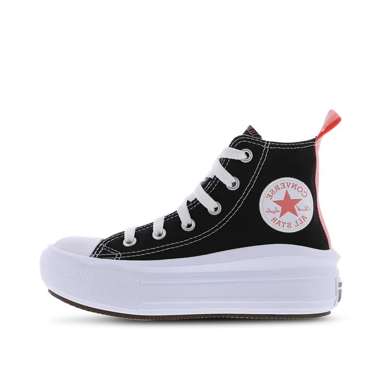 Converse Canvas Color Chuck Taylor All Star Move Black/pink Salt/White