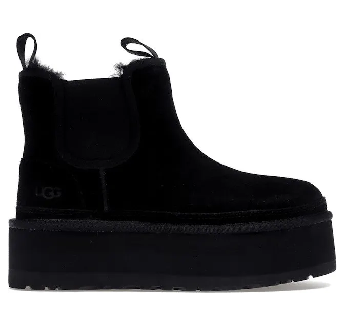 UGG Neumel Platform Chelsea Boot Black (1134526-BLK)