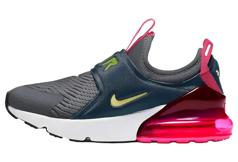 Nike Air Max 270 Extreme PS “IRON GREY/LIFE LIME-DEEP OCEAN” (CI1107-007)