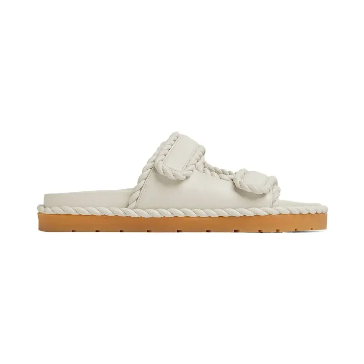 Bottega Veneta Jack Flat Mule String (787003 VBSDJ 2916)