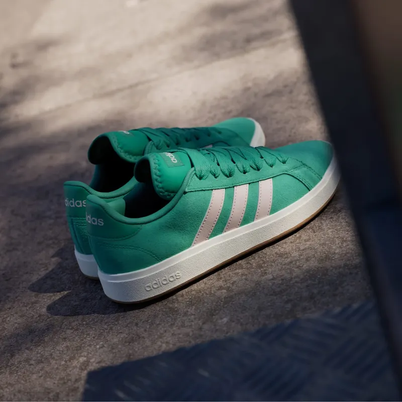 Adidas Grand Court Base 00s Court Green / Putty Mauve / Off White (JQ3599)