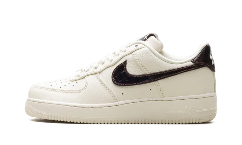 Nike Air Force 1 Low ’07 “Soft Pearl Brown Croc” (IH7332-001)