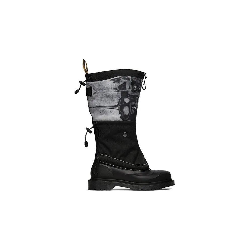 Dr. Martens 14XX Removable Gaiters Sub Boot Black White (31839009)