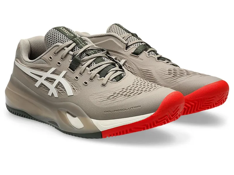ASICS GEL-RESOLUTION X CLAY “Greige / Soft Oat” (1041A485-200)