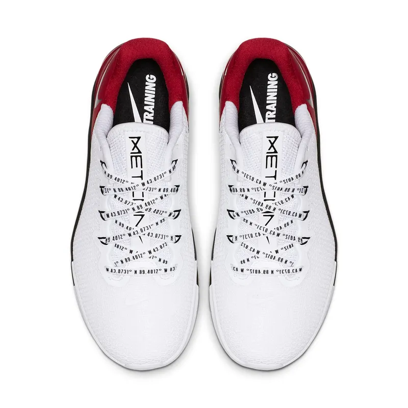Nike Metcon 5 White University Red White/Black/University Red (CW0526-106)