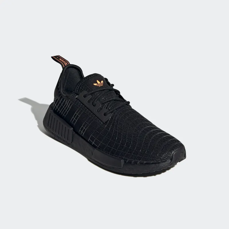 Adidas NMD_R1 Core Black / Core Black / Beam Orange (GX9529)