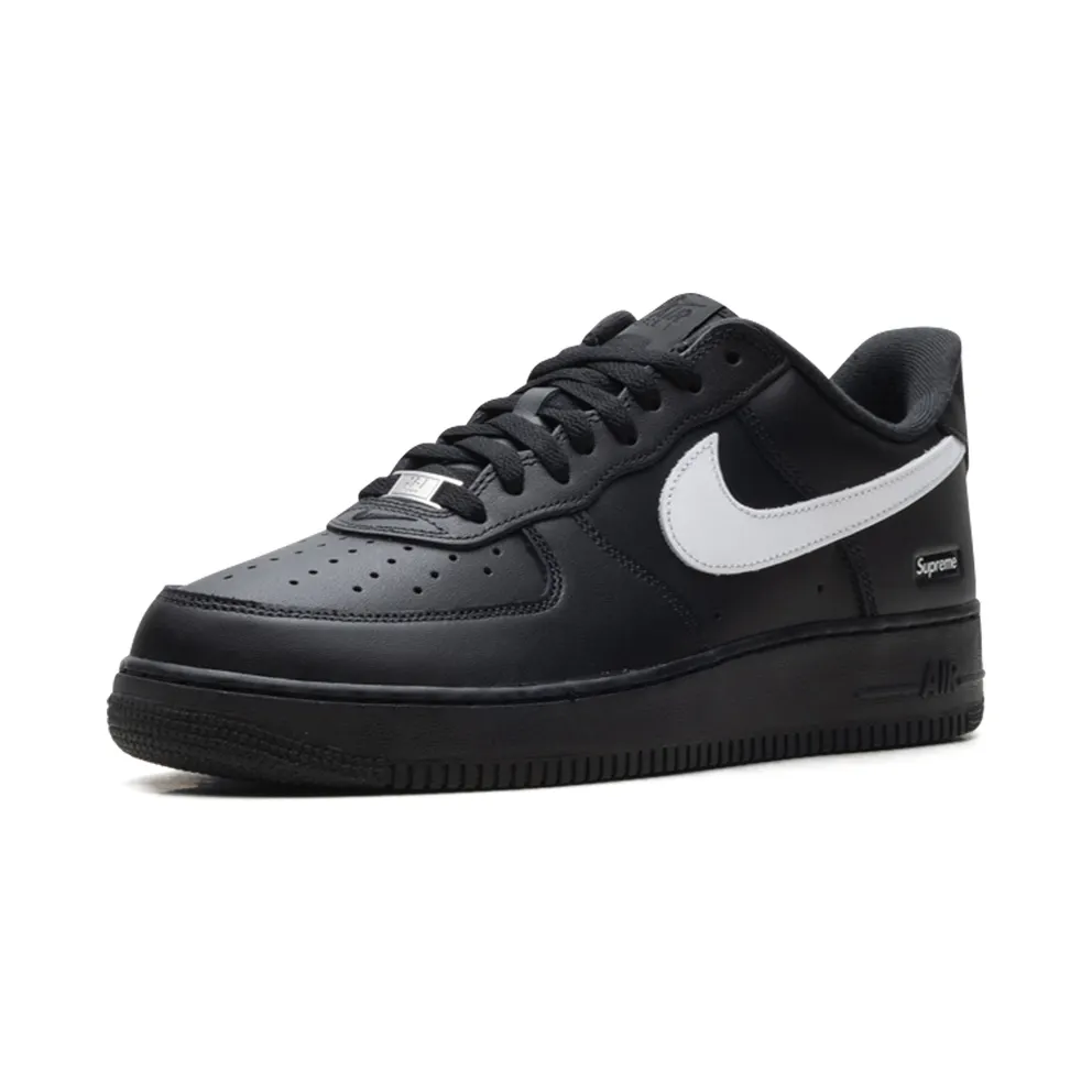 Nike Air Force 1 Low “Supreme – Mini Box Logo Black / White” (CU9225-002)