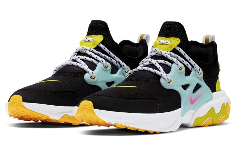 Nike React Presto Black Teal Tint Cyber (GS)