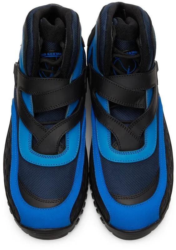 Kiko Kostadinov Black & Blue Jehtra High-Top (KKAW21FT02-70)