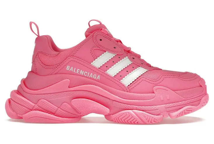 Balenciaga x adidas Triple S Neon Pink (712764W2ZB65590)