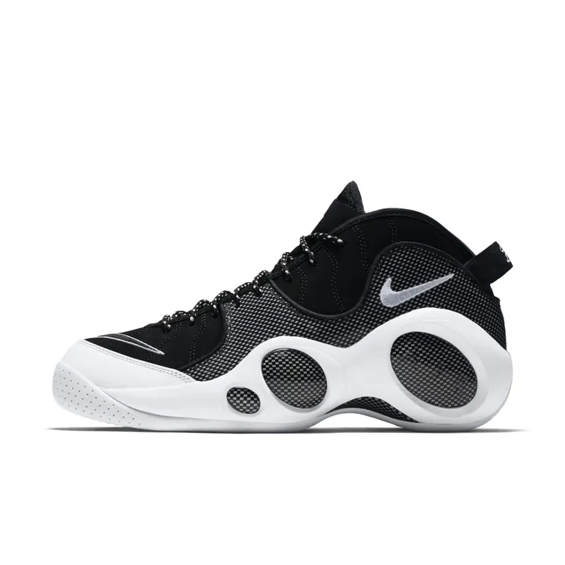 Nike Air Zoom Flight 95 Black Metallic Silver Black/Metallic Silver/White (806404-001)
