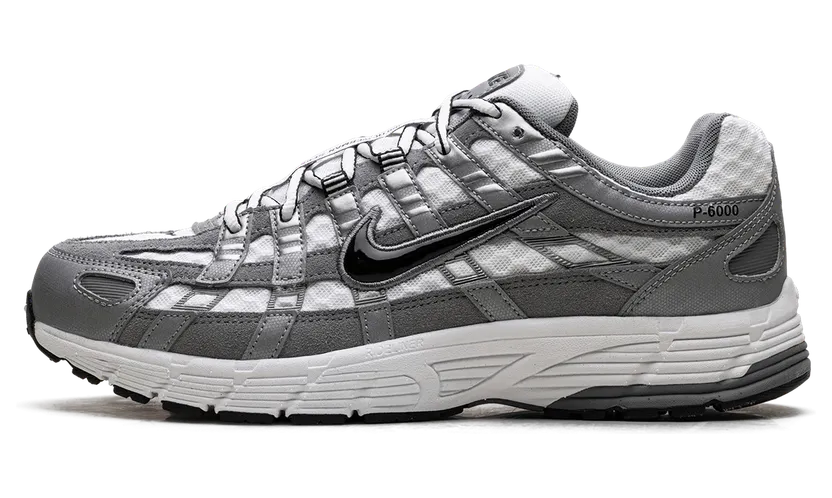Nike P-6000 “White Metallic Cool Grey Black” (IR2004-100)