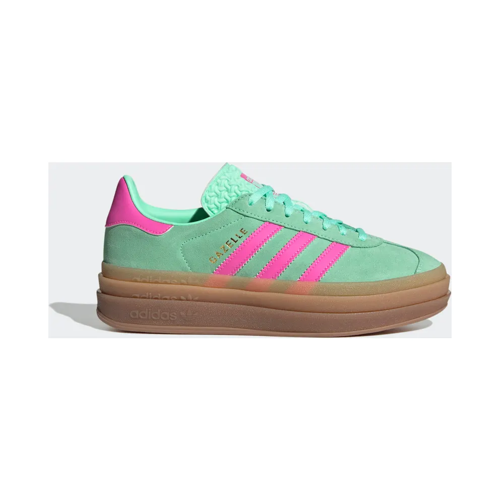 Adidas Gazelle Bold Pulse Mint / Screaming Pink / Gum M2 (H06125)