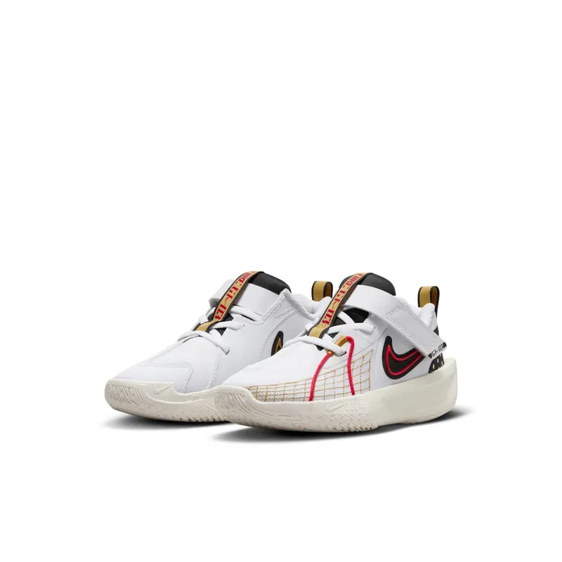 Nike GT Cut 3 White Black Bronzine University Red (FD7034-103)