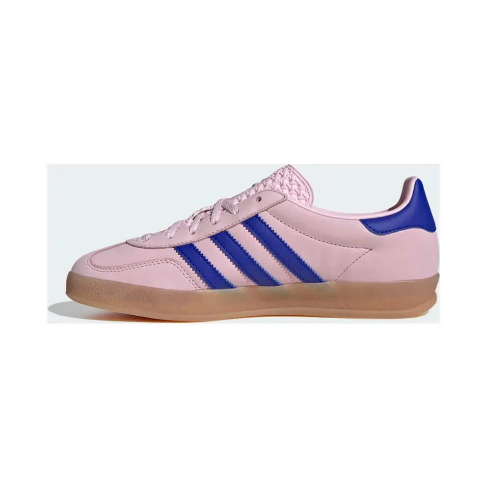 Adidas Gazelle Indoor Clear Pink / Lucid Blue / Gum (JI1371)
