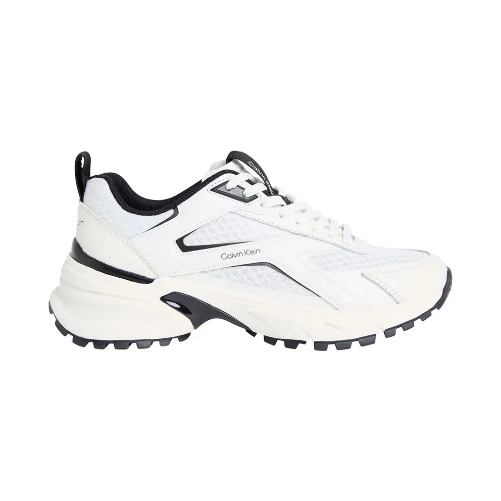 Calvin Klein Hike Run Ckstripe Mesh Shoes HW0HW03002-01W