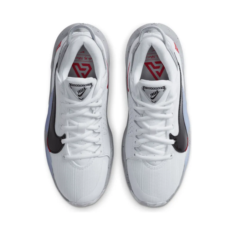 Nike Zoom Freak 2 White Cement (GS) White/White-University Red-Grey Fog (CN8574-100)