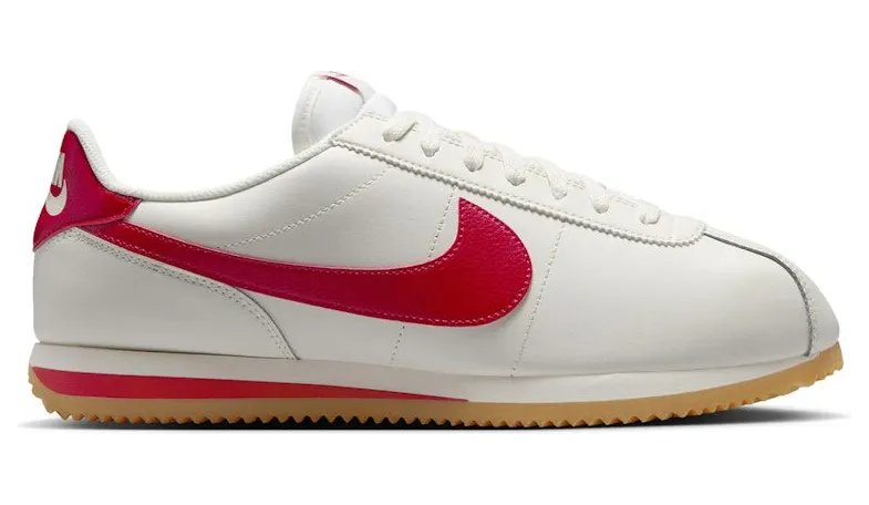 Nike Cortez Leather Sail Gum Yellow University Red (DM4044-110)