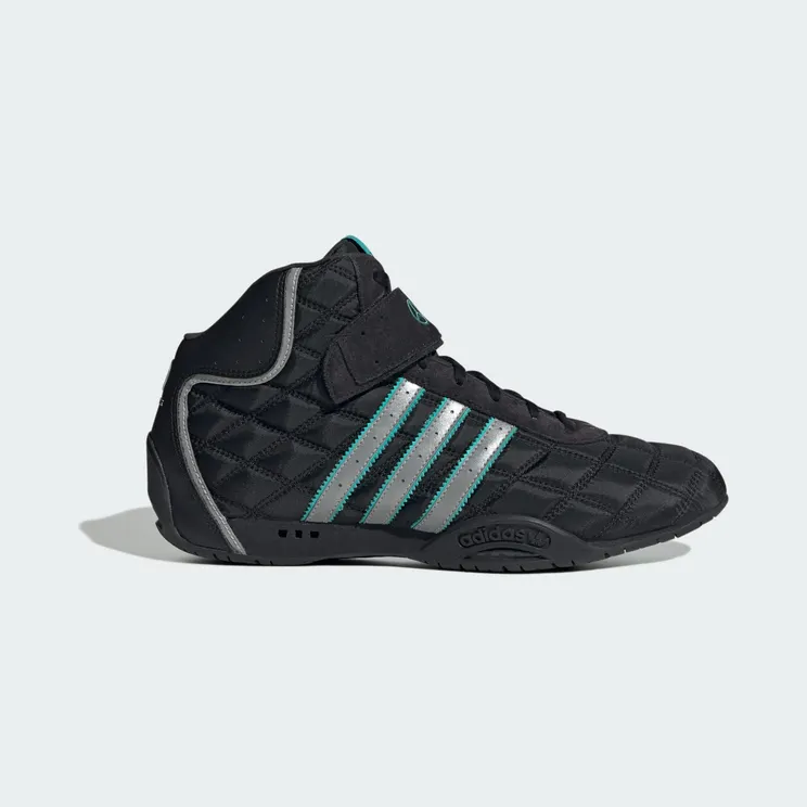 Adidas ADIRACER HI MERCEDES AMG PETRONAS F1 TEAM SCHOENEN Core Black / Core Black / Silver Metallic (JR4547)
