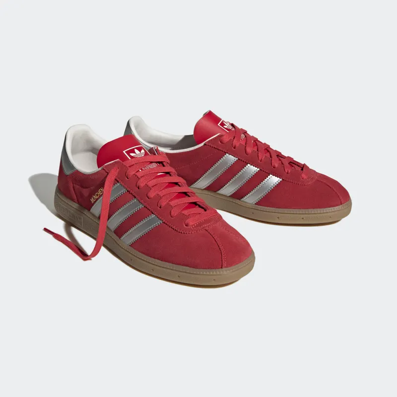 Adidas Munchen Scarlet / Matte Silver / Gum (GY7402)