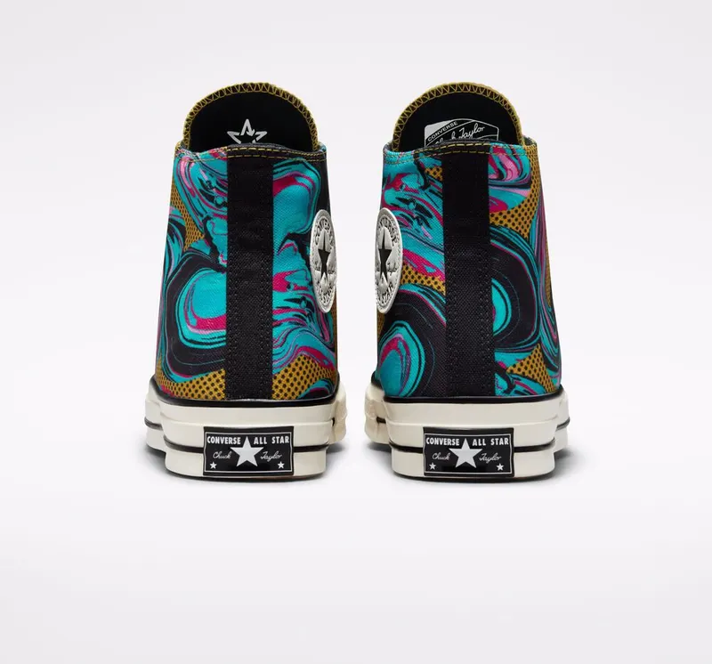 Converse Chuck 70 ’90s Marbled Goldtone/egret/washed Teal (A00421C)