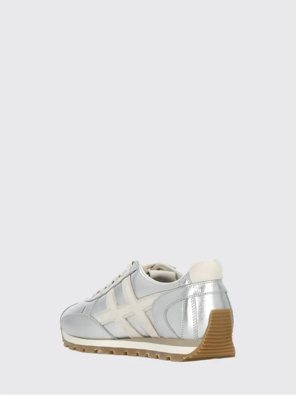 Hogan H701 Laminated Leather Sneakers Silver (HXW7010FP0CUXR0FE0) (2)