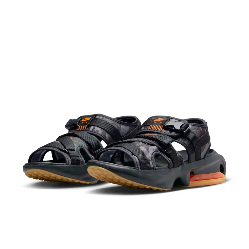 Nike Air Max Sol Sandal “Black / Gum Light Brown / Cargo Khaki / Vivid Orange” (FJ5446-010)