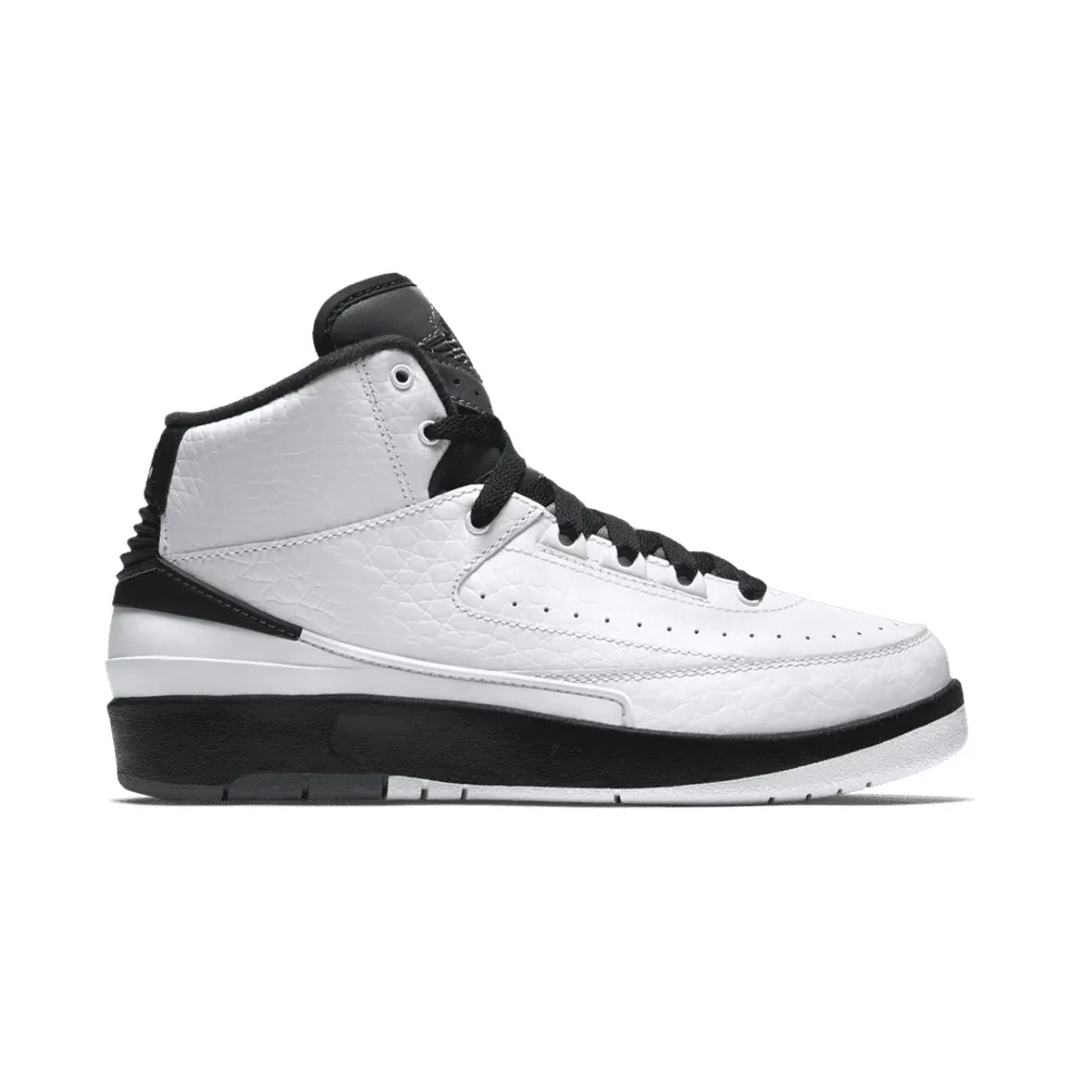 Jordan 2 Retro Wing It (GS) White/Black-Cool Grey (834283-103)