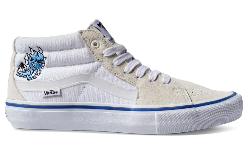 Vans Sk8-Mid Pro Alltimers True White