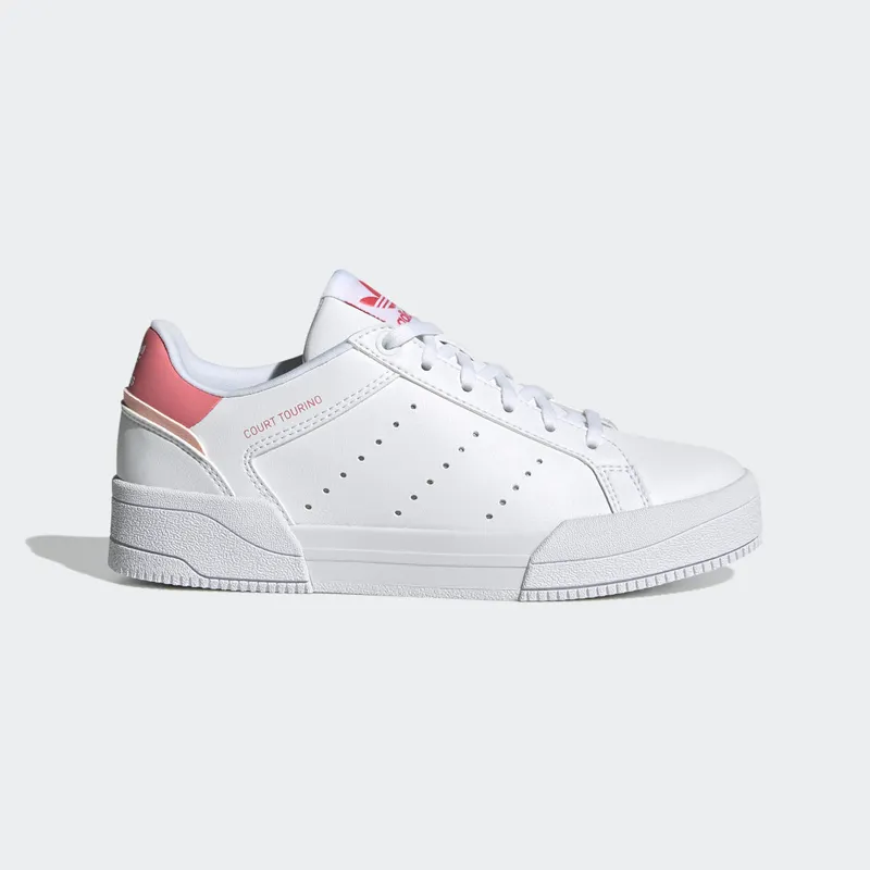 adidas Court Tourino Cloud White / Cloud White / Hazy Rose (H00765)