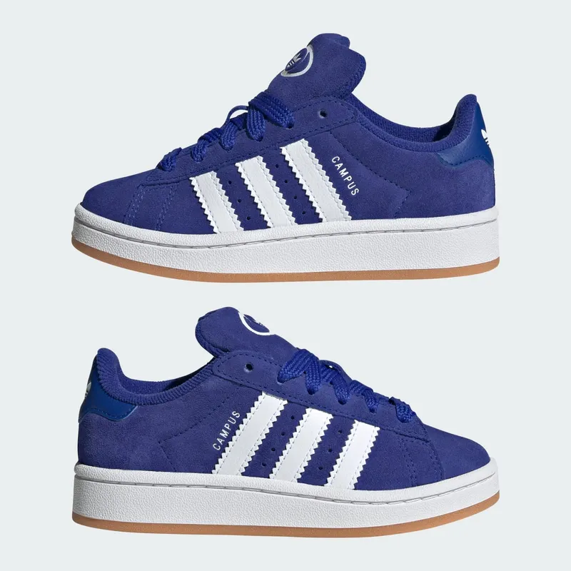 Adidas Campus 00s Kids Semi Lucid Blue / Cloud White / Gum (JR5786)