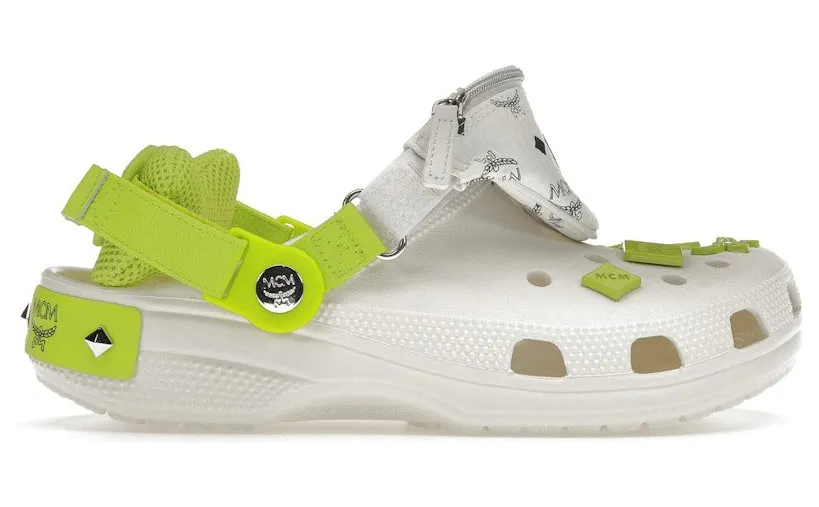 Crocs Classic Clog MCM White Green (207692-100)