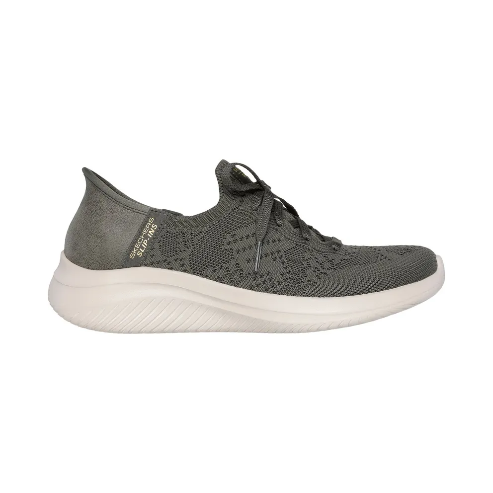 Skechers Slip-ins Martha Stewart: Ultra Flex 3.0 – Back On Track Sneaker Olijf