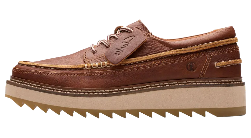 Clarks Clarkhill Lace “Nut Brown Leather” (26176115)