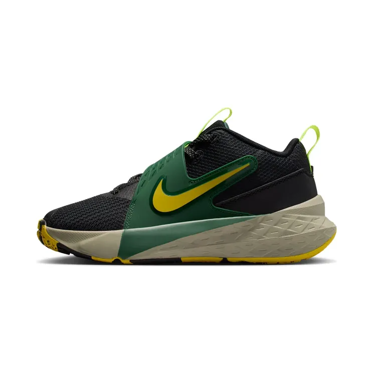 Nike Team Hustle D 12 Black Fir Light Army Bright Citron (HF6279-004)
