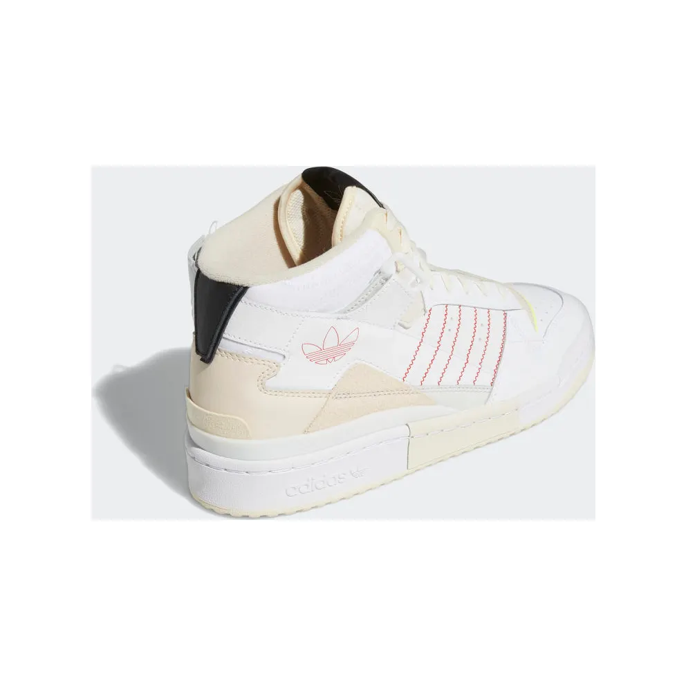 Adidas Forum Exhibit Mid Cloud White / Core Black / Vivid Red (GZ0946)