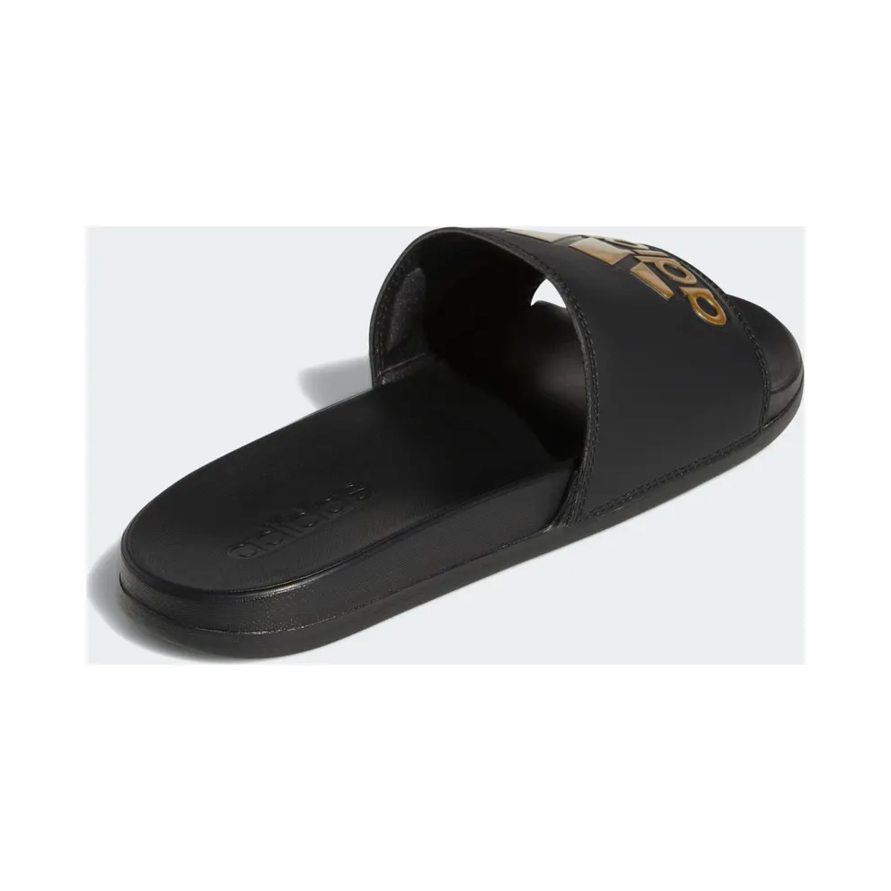 Adidas Adilette Comfort Slides Core Black / Gold Metallic / Core Black (GY1946)