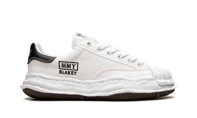 Maison Mihara Yasuhiro Blakey OG Sole Canvas Low “WHITE” (A08FW735-WHT)