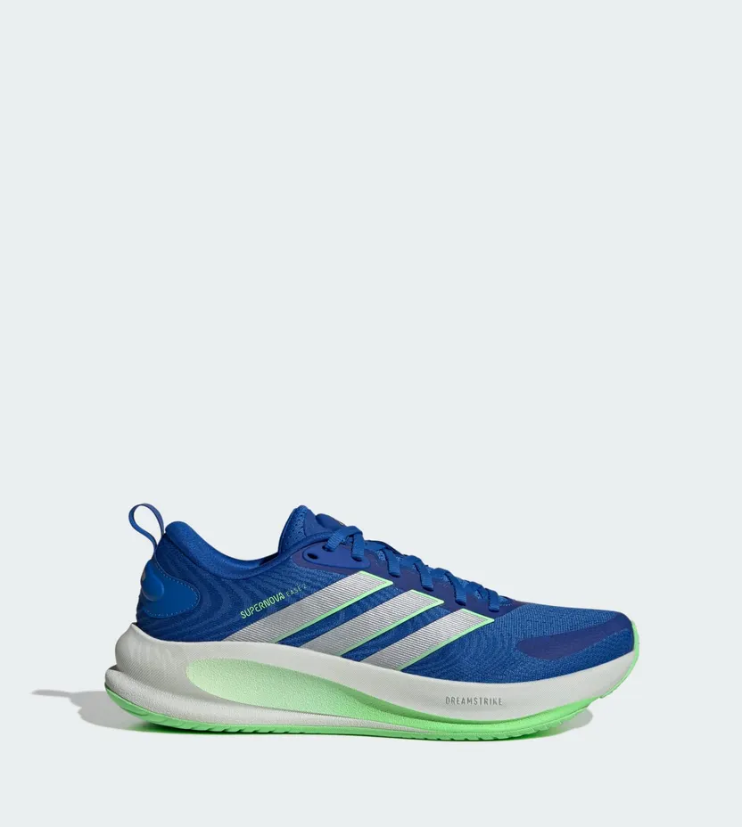 Adidas SUPERNOVA EASE 2 M HARDLOOPSCHOENEN Blue / Silver Metallic / Lime Burst (JQ3910)