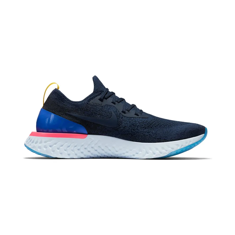Nike Epic React Flyknit College Navy College Navy/College Navy-Racer Blue (AQ0067-400)