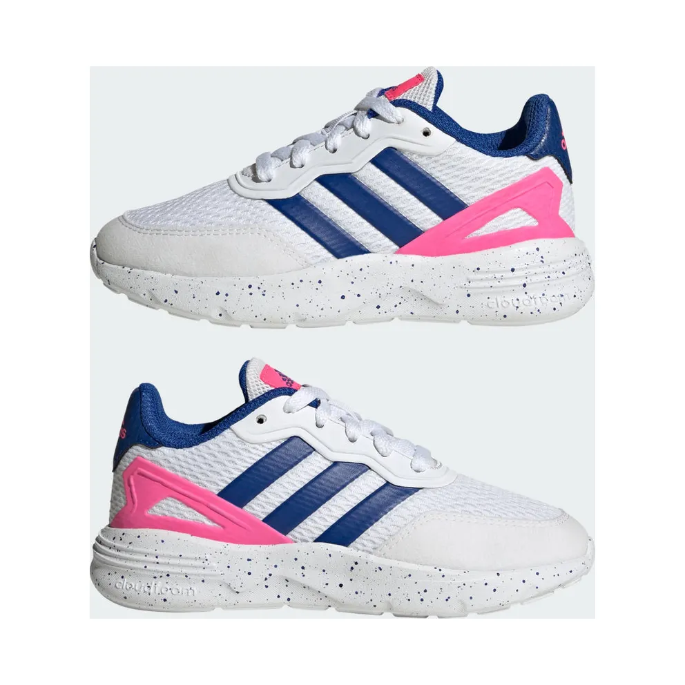 adidas Nebzed Lifestyle Lace Cloud White / Royal Blue / Lucid Pink (IG7252)