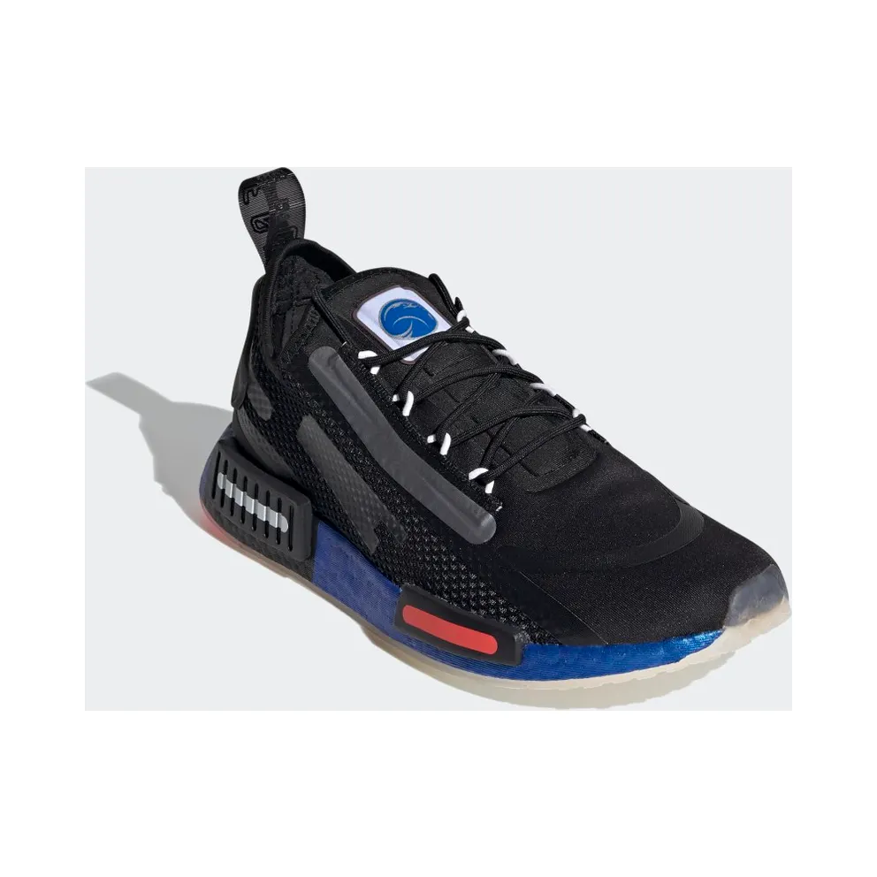 Adidas NMD_R1 SPECTOO SHOES Core Black / Core Black / Solar Red (FX6819)